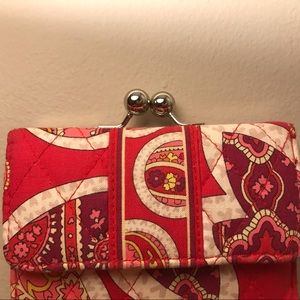 Pink Vera Bradley Wallet